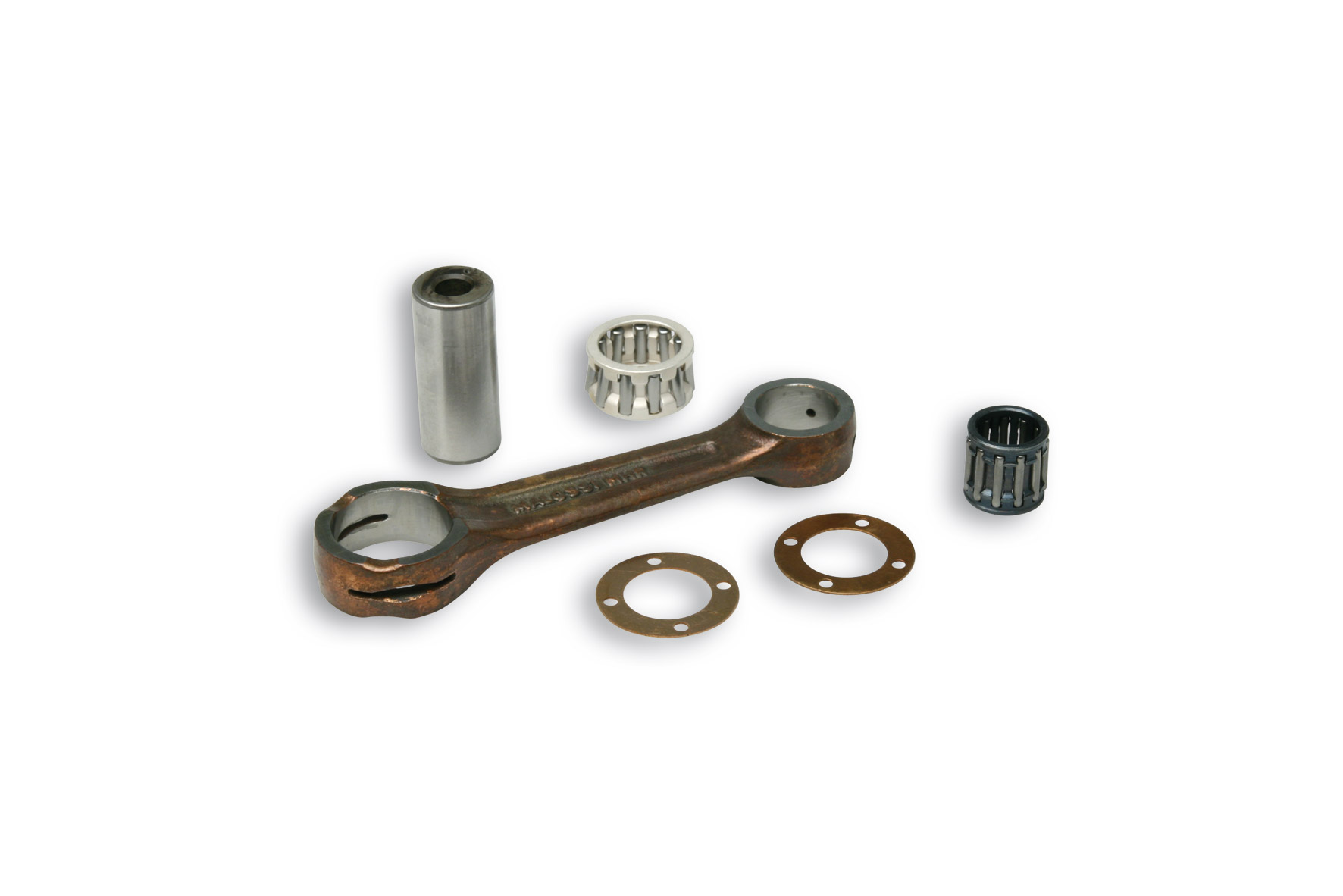 Malossi Complete connection rod with head roller bearing 12 mm, pin D.16 and wheelbase 85 mm
